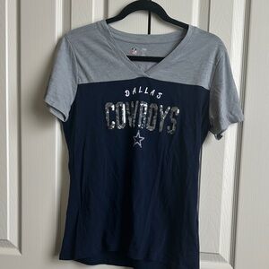 Dallas Cowboys Gray and Navy T-Shirt